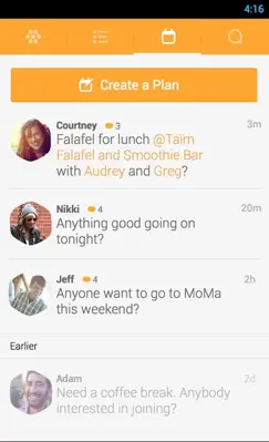 Swarm android App screenshot 2